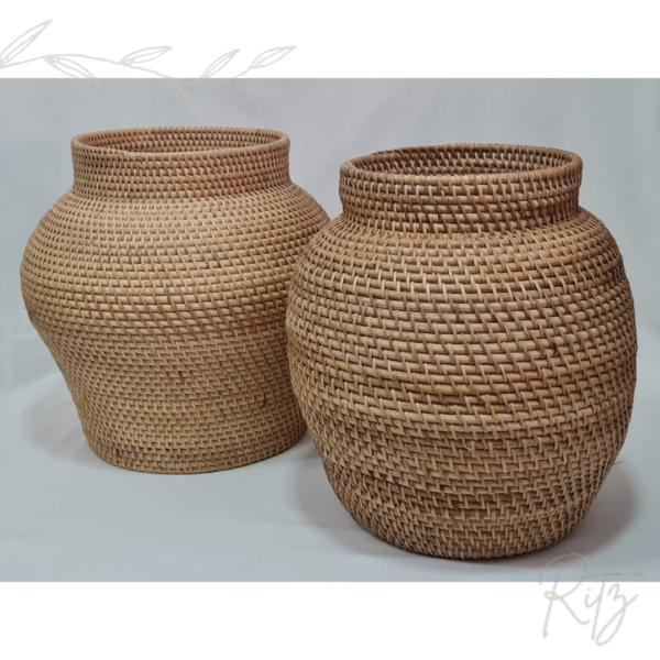 Vaso em Rattan - Image 3