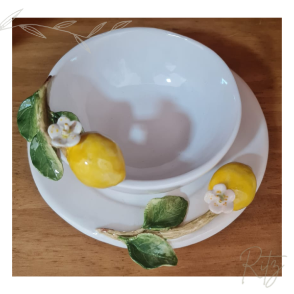 Bowl com prato de Limão - Zanatta Casa - Imagem 2