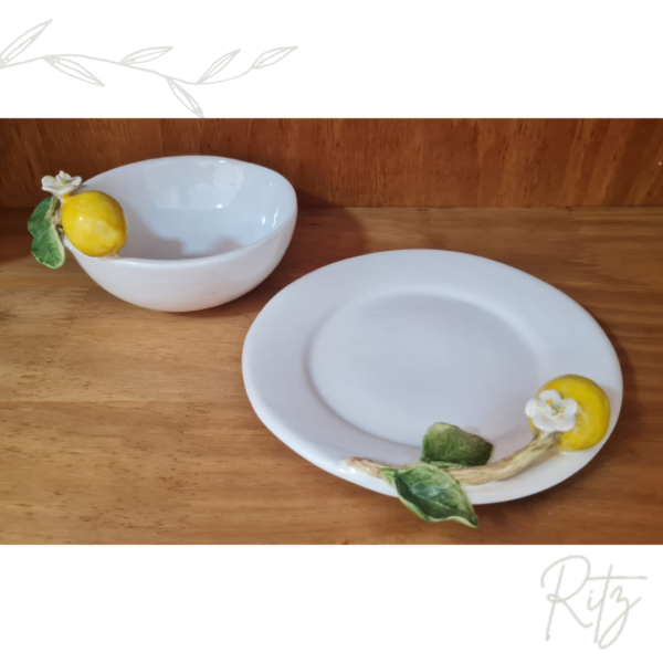 Bowl com prato de Limão - Zanatta Casa - Imagem 3