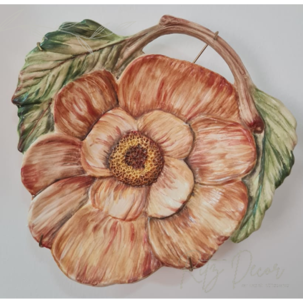 Prato Dior Flor Laranja - Zanatta Casa