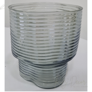Vaso em vidro Fume