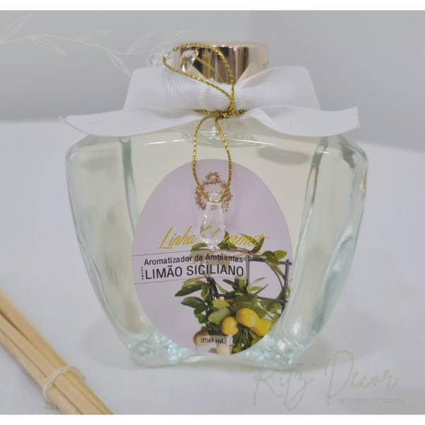 Aromatizador de ambientes (vidro) - Limão Siciliano