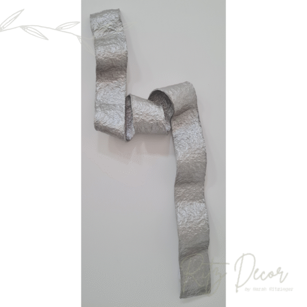 Escultura Moderna Prata