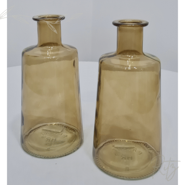 Vaso em vidro marrom - Imagem 2