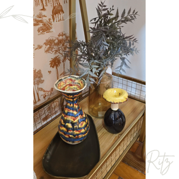 Vaso Cogumelo Pequeno - Zanatta Casa - Imagem 7