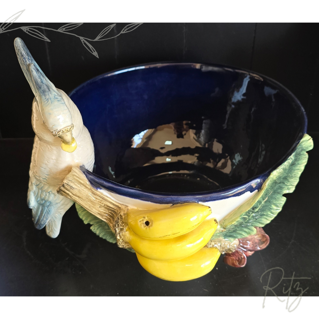 Cachepot de Calopsita e Banana - Zanatta Casa - Imagem 3