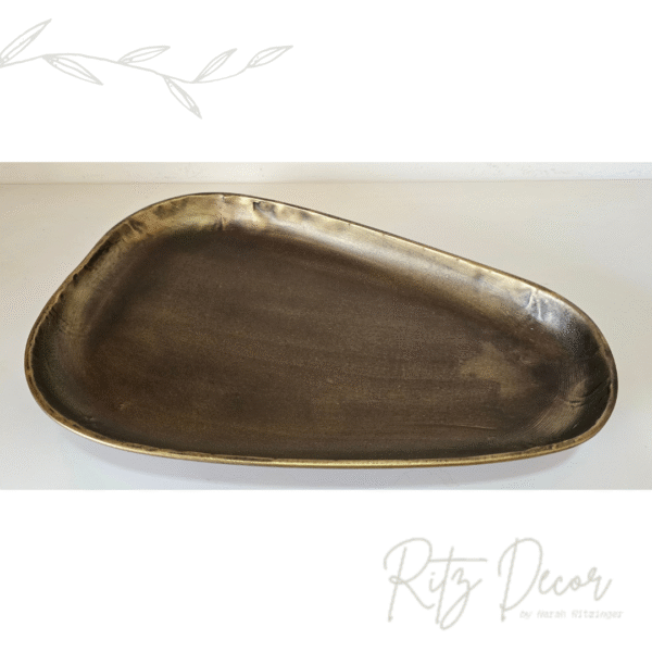 Prato Decorativo em Metal