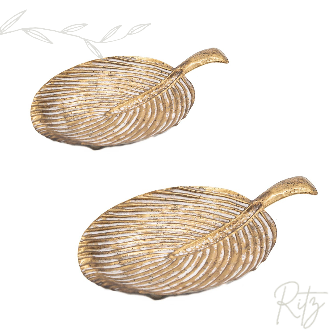 Folha decorativa em metal - Imagem 2