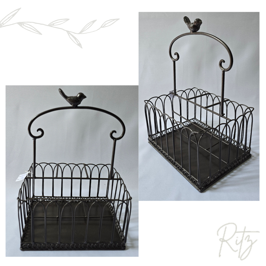 Porta talheres de passarinho - Imagem 2