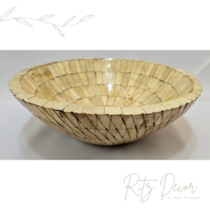 Centro de mesa em Osso