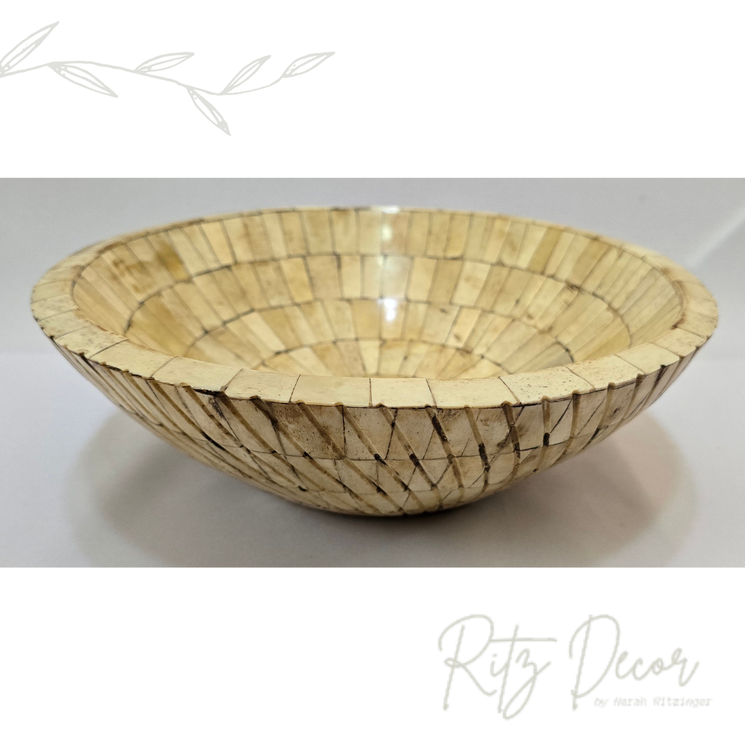 Centro de mesa em Osso