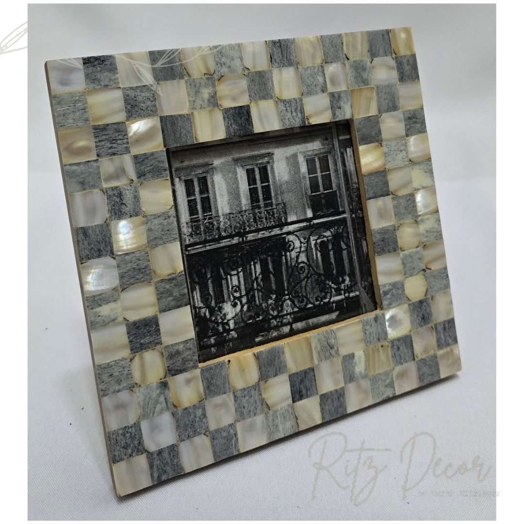 Porta retrato quadrado