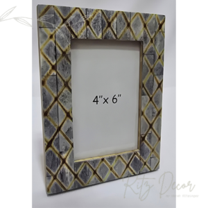 Porta retrato em osso