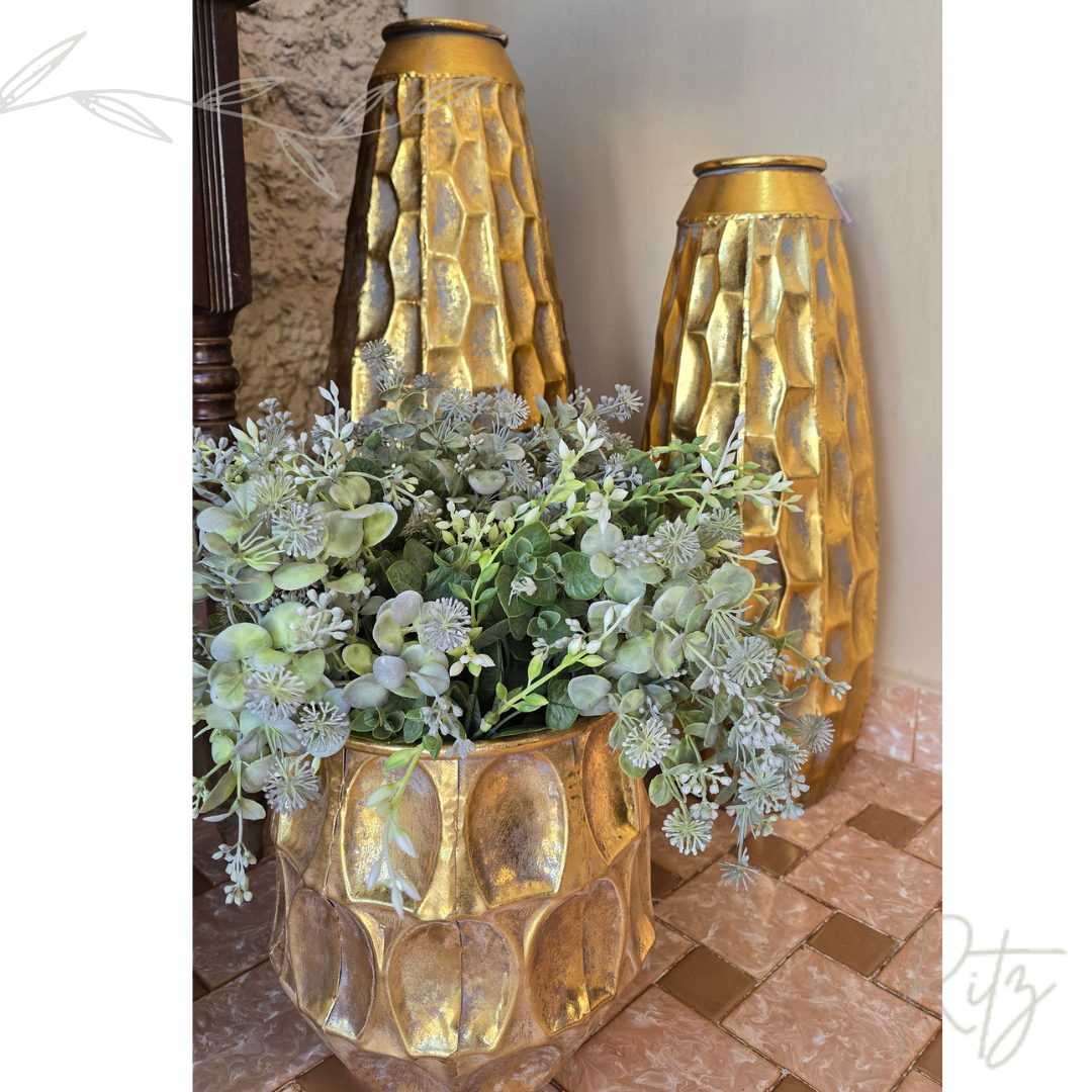 Vaso garrafa em metal - Imagem 3