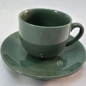 Xícaras de chá verde